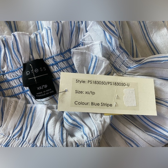 Press Ruffled Off Shoulder Top NWT - Picture 6 of 11